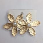 Golden Flowers Earrings