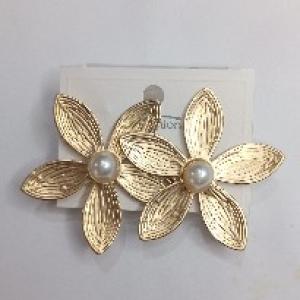 Golden Flowers Earrings