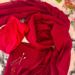 Gorgette chiffon hijab
