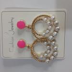 Pink Earrings