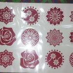 mehndi stickers