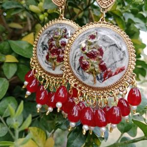Resin jhumky