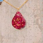 Resin Name Pendant