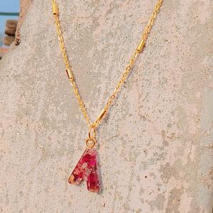 Resin Name Initial Pendant