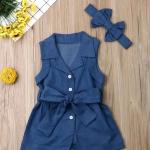 Stylish Blue Romper
