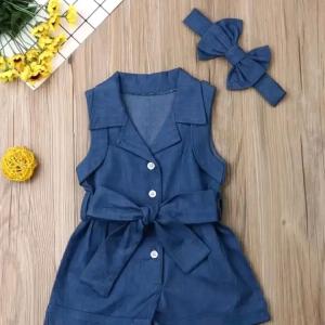 Stylish Blue Romper