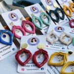 Polymerclay earings