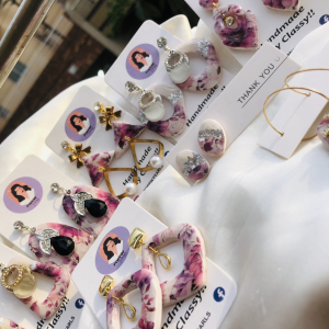Polymerclay earings